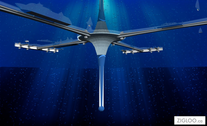 Illustration for article titled Gorgeous Concept Designs for Underwater Cities
